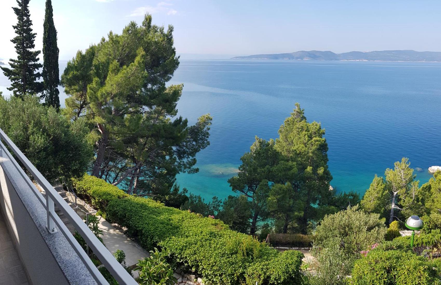 Villa Skalinada With Sea View Brela Zimmer foto