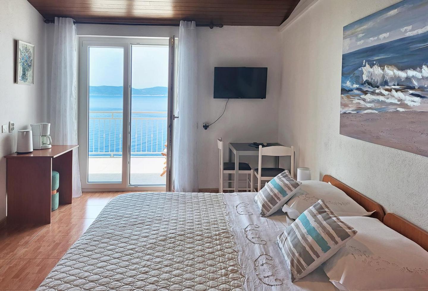 Villa Skalinada With Sea View Brela Zimmer foto